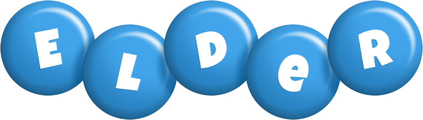 Elder candy-blue logo