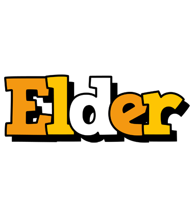 Elder cartoon logo