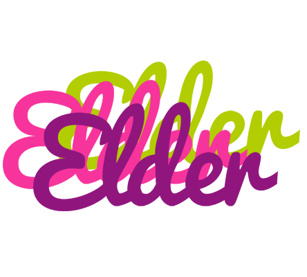 Elder flowers logo