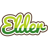 Elder golfing logo