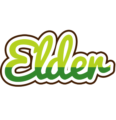 Elder golfing logo