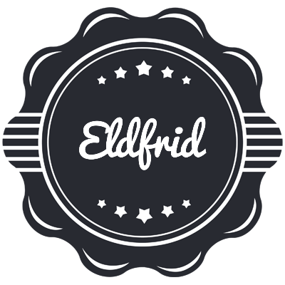 Eldfrid badge logo