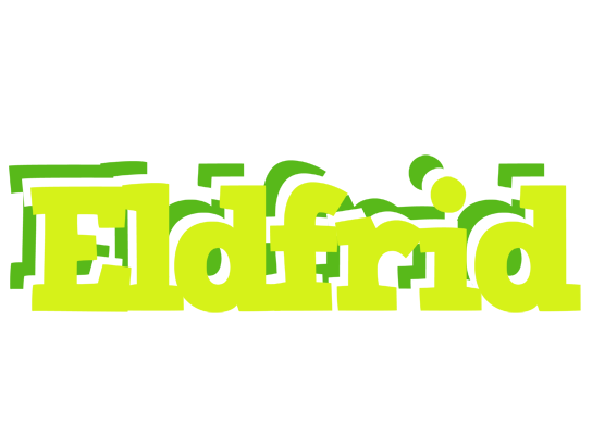 Eldfrid citrus logo