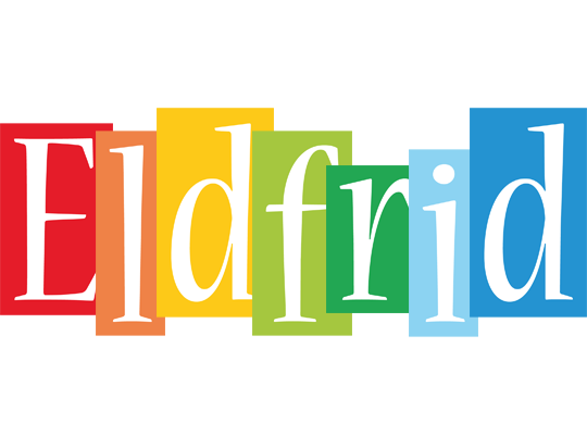 Eldfrid colors logo