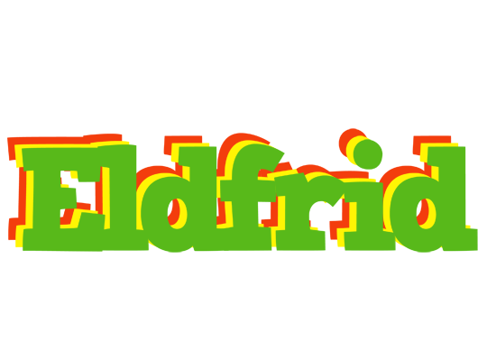Eldfrid crocodile logo