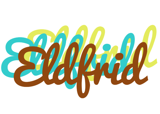 Eldfrid cupcake logo