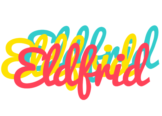 Eldfrid disco logo