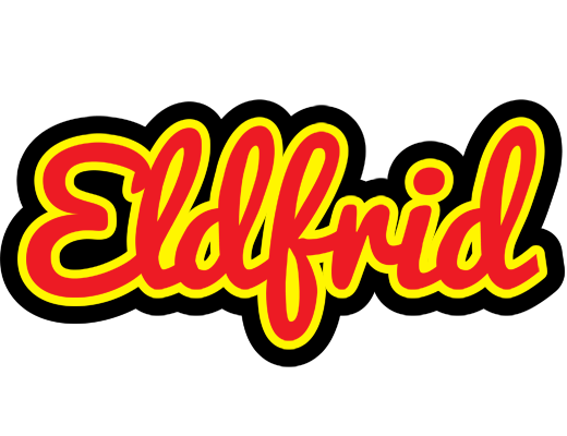 Eldfrid fireman logo