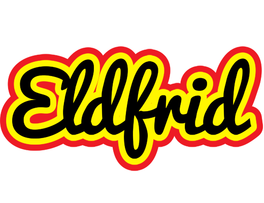 Eldfrid flaming logo