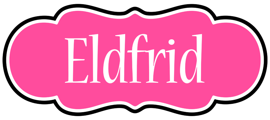 Eldfrid invitation logo