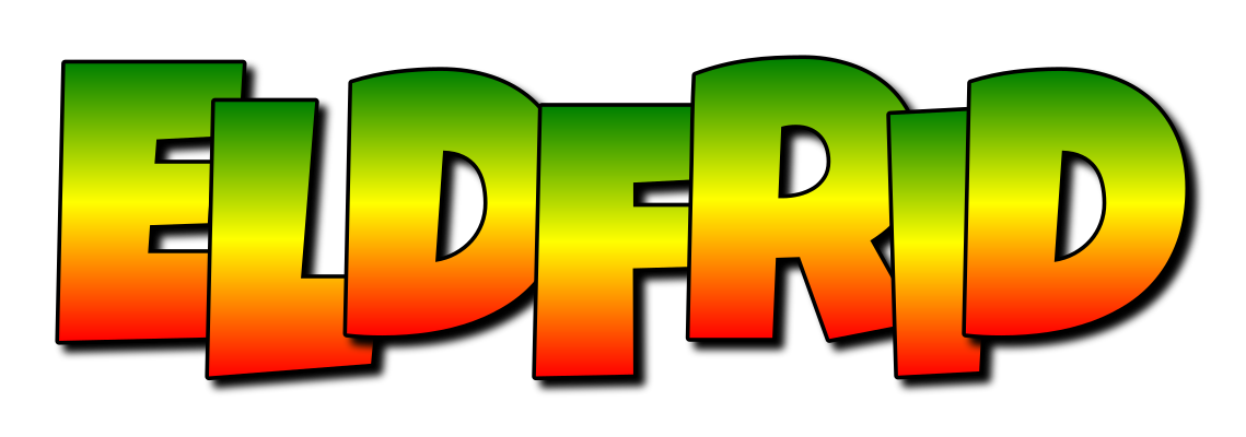 Eldfrid mango logo