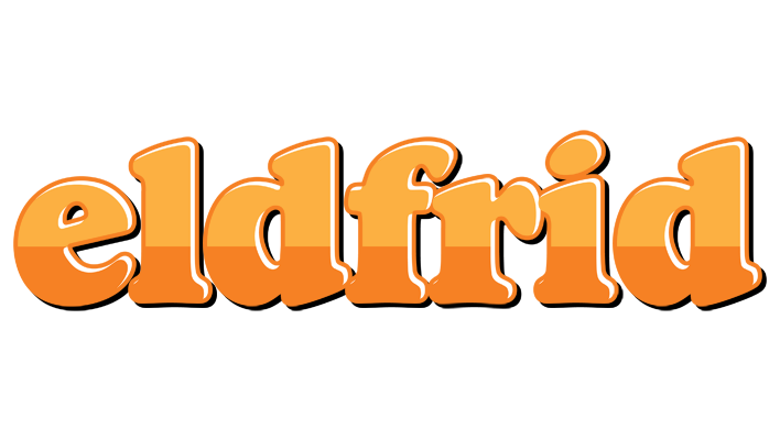 Eldfrid orange logo