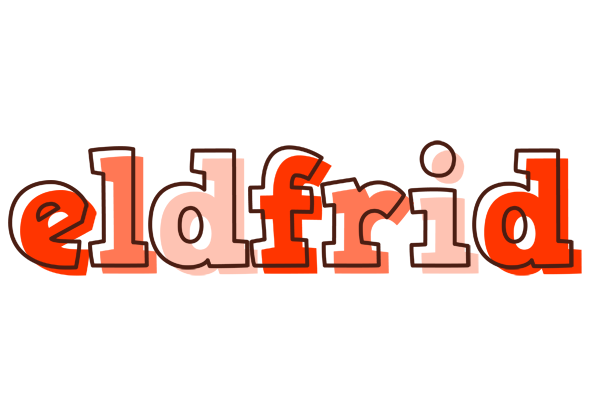 Eldfrid paint logo