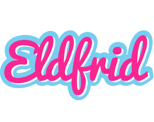 Eldfrid popstar logo