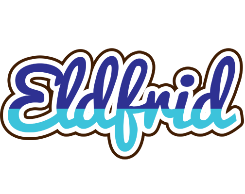 Eldfrid raining logo