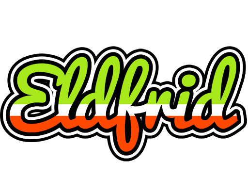 Eldfrid superfun logo