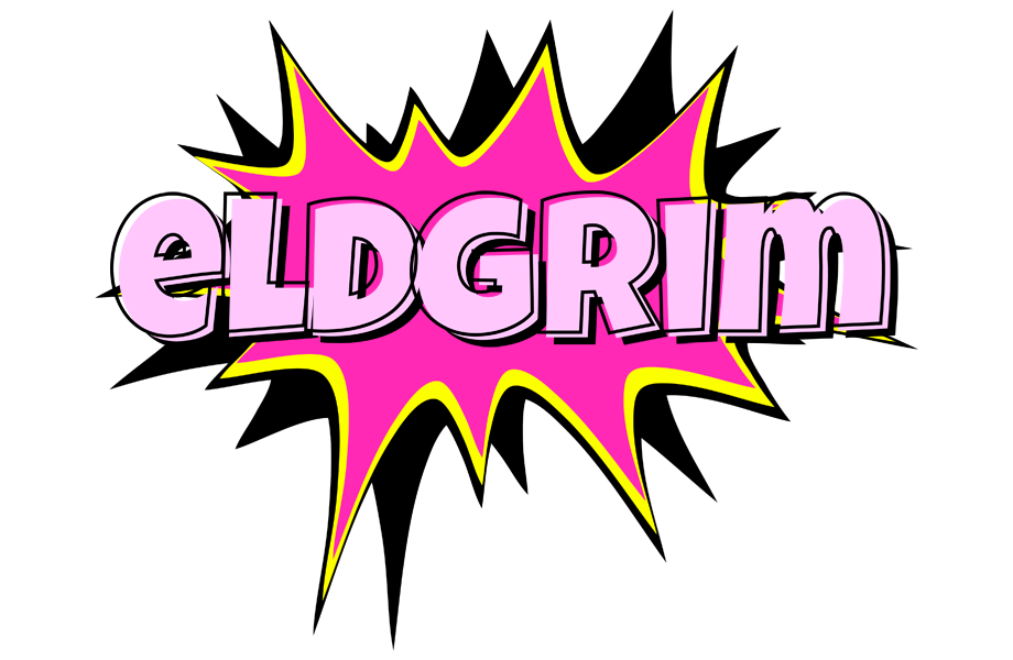 Eldgrim badabing logo