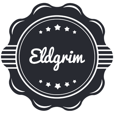 Eldgrim badge logo