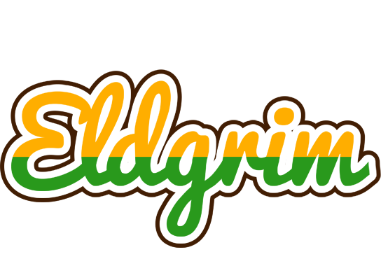 Eldgrim banana logo