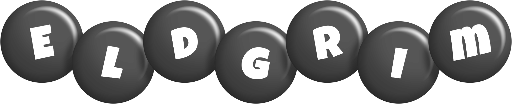 Eldgrim candy-black logo