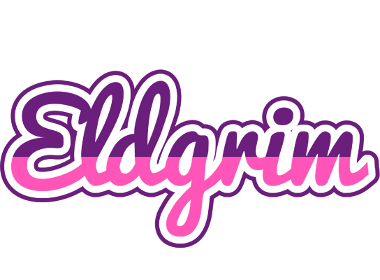 Eldgrim cheerful logo