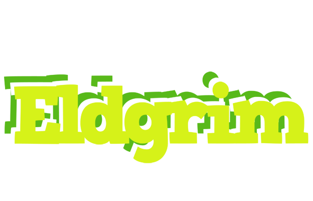 Eldgrim citrus logo