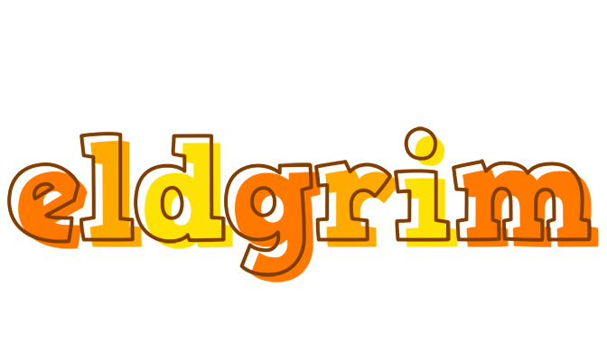 Eldgrim desert logo
