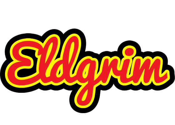 Eldgrim fireman logo