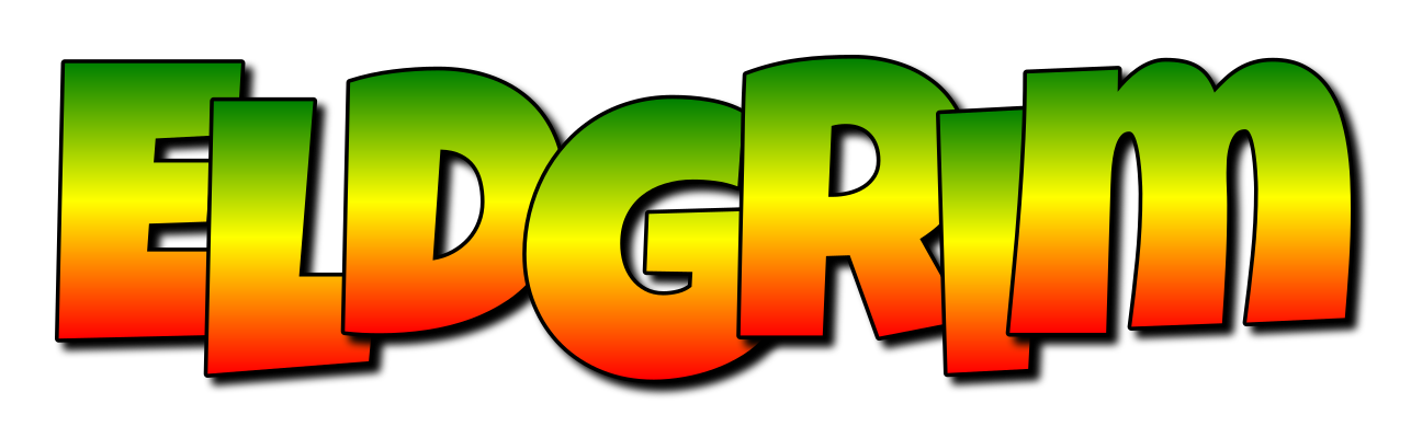 Eldgrim mango logo