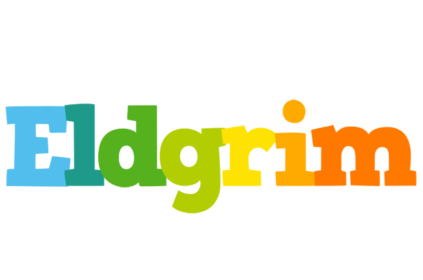 Eldgrim rainbows logo