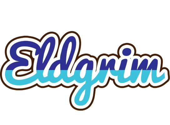 Eldgrim raining logo