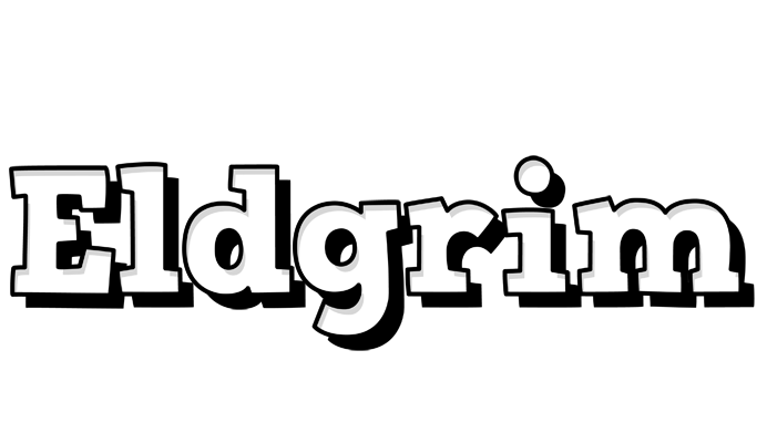Eldgrim snowing logo
