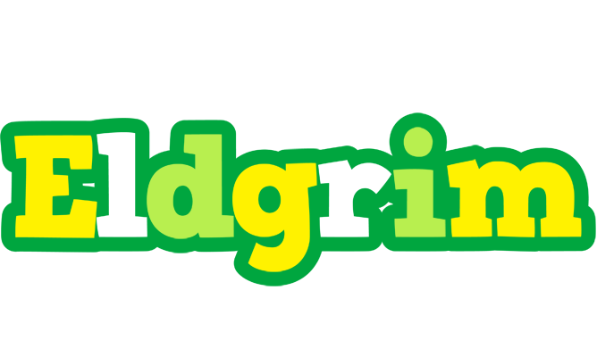 Eldgrim soccer logo