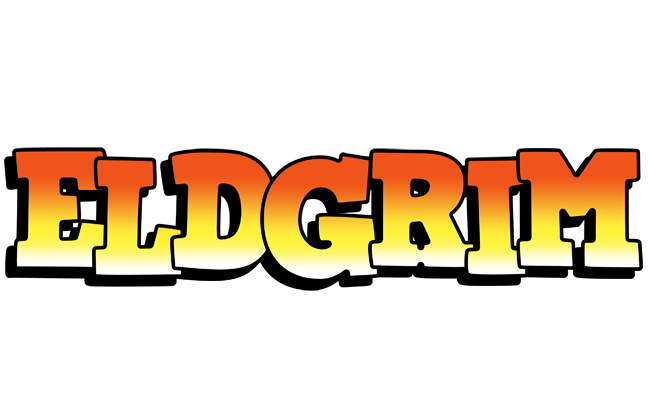 Eldgrim sunset logo