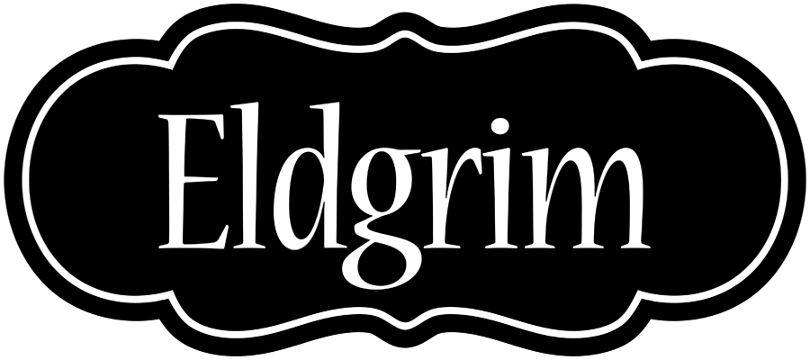 Eldgrim welcome logo