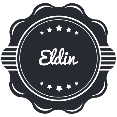 Eldin badge logo