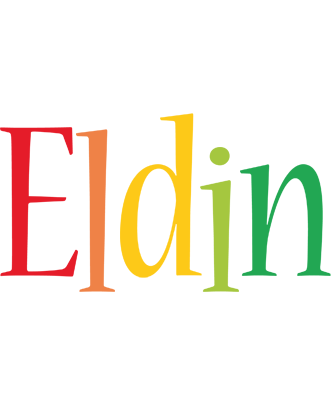 Eldin birthday logo