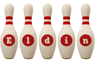 Eldin bowling-pin logo