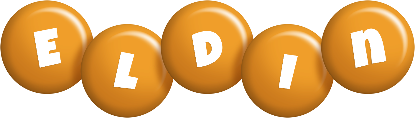 Eldin candy-orange logo