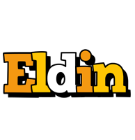Eldin cartoon logo