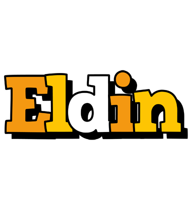 Eldin cartoon logo