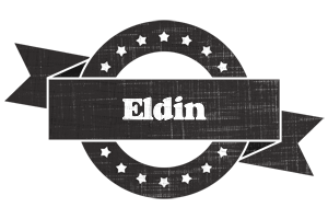 Eldin grunge logo