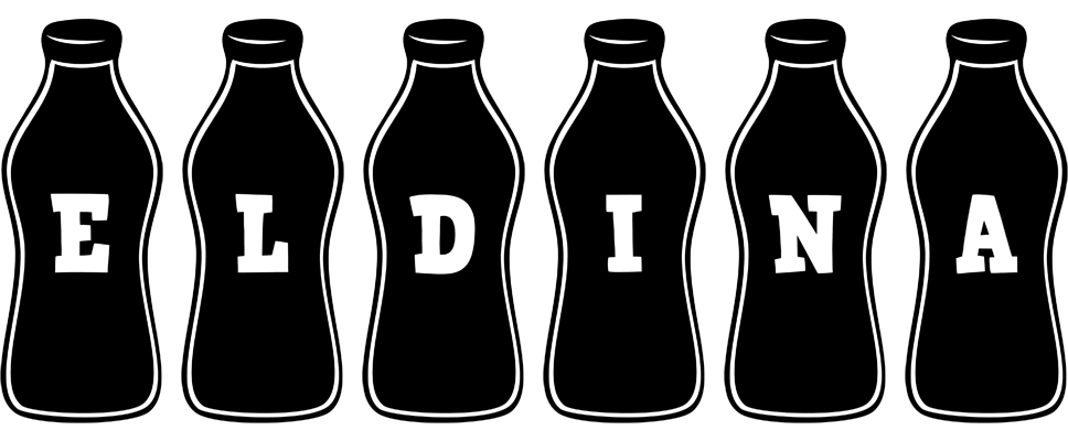Eldina bottle logo