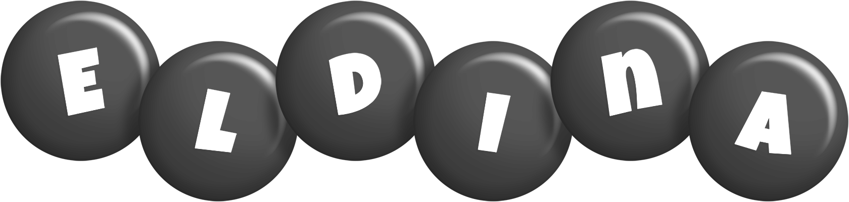 Eldina candy-black logo
