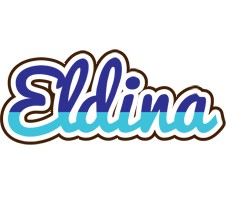 Eldina raining logo