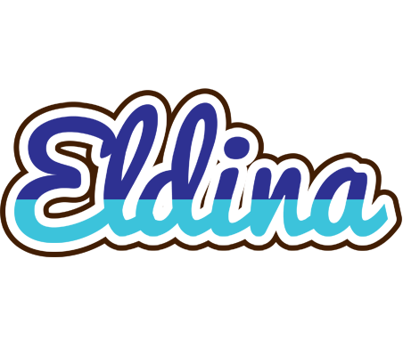 Eldina raining logo