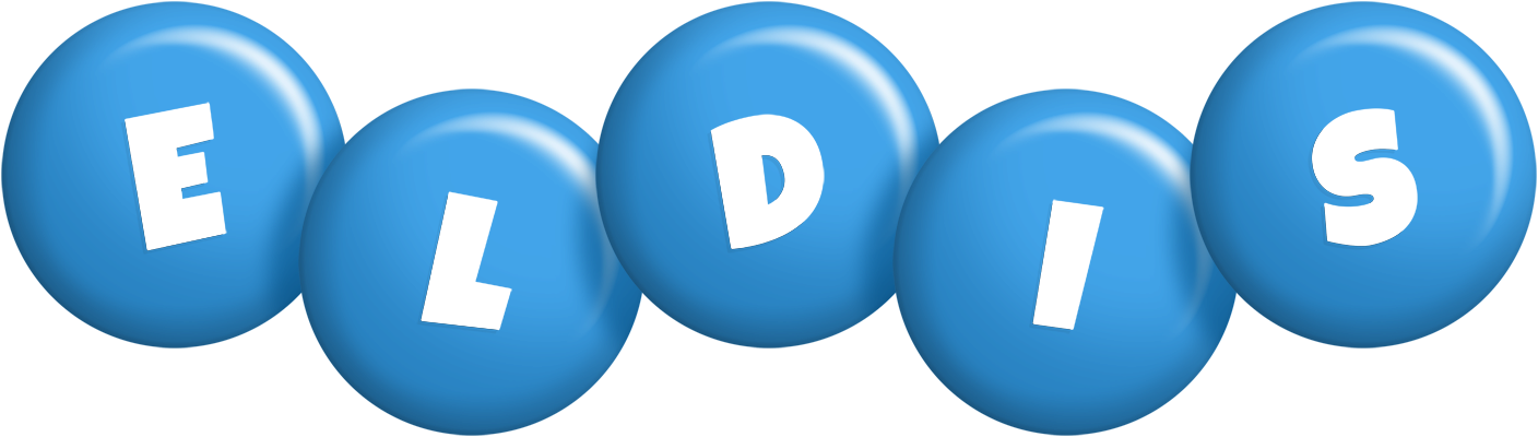 Eldis candy-blue logo