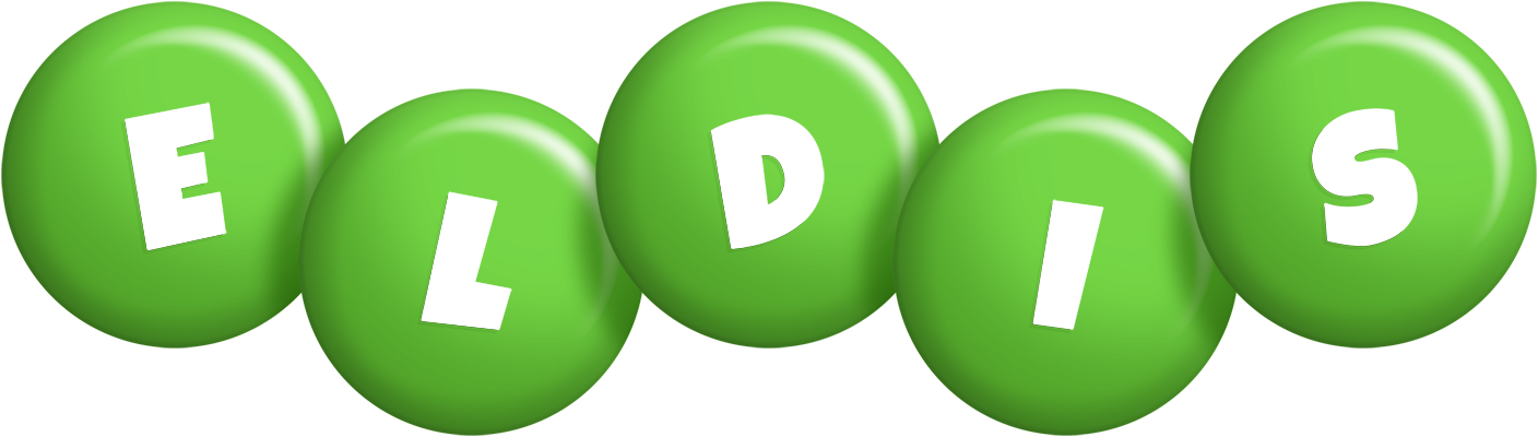 Eldis candy-green logo