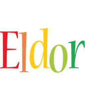 Eldor birthday logo