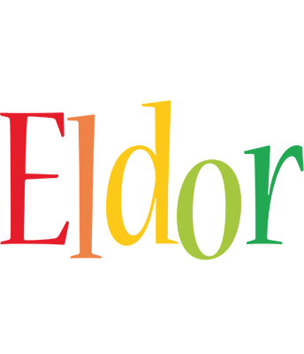 Eldor birthday logo